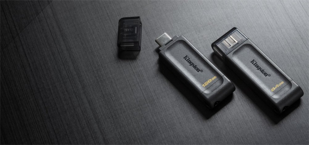 Kingston DataTraveler 70 | 64GB USB-C 3.2 Flash Drive | Zwart - Afbeelding 10