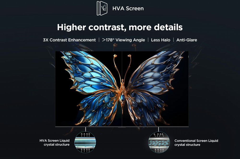 TCL 55V6C | 55" 4K Ultra HD DLED Smart TV | Google TV | Dolby Vision | 60Hz (2025) - Afbeelding 5