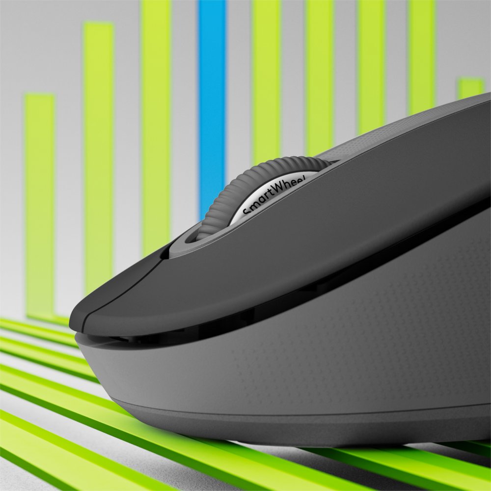 Logitech Signature M650 for Business | Draadloze Muis | Rechtshandig | RF + Bluetooth | 4000 DPI | Grafiet - Afbeelding 6