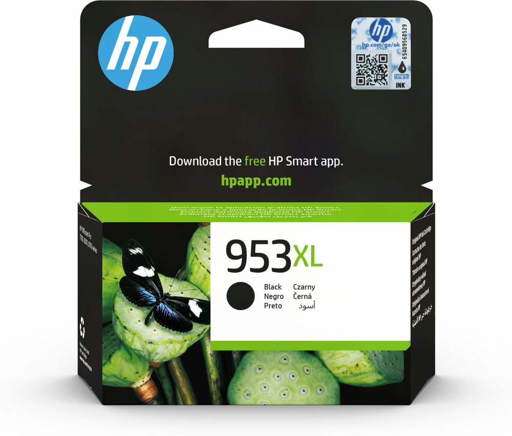 HP 953XL | Originele High-Capacity Zwarte Inktcartridge