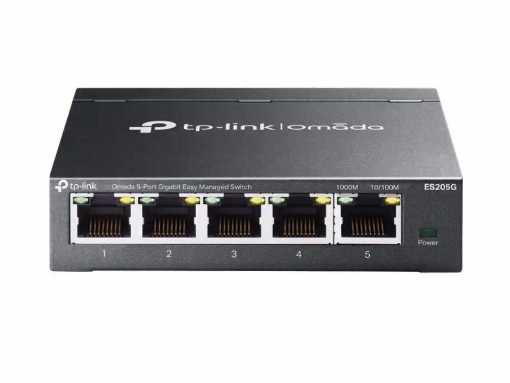 TP-Link Omada ES205G | 5-poorts Gigabit Managed Switch | Cloudbeheer via Omada App - Afbeelding 3