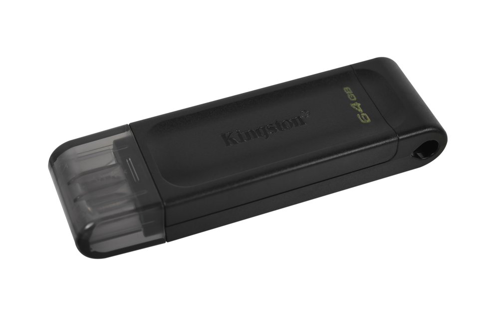 Kingston DataTraveler 70 | 64GB USB-C 3.2 Flash Drive | Zwart - Afbeelding 4
