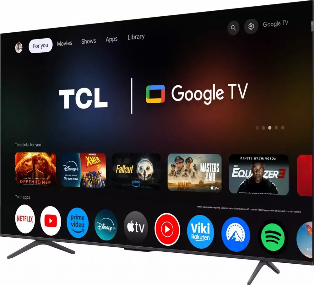 TCL 65T8C | 65" 4K Ultra HD QLED Smart TV | 120Hz | Google TV + Wifi | Dolby Vision | HDMI 2.1 (2025) - Afbeelding 12
