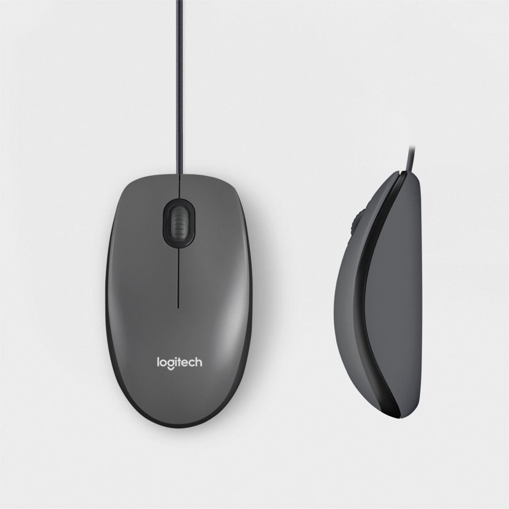 Logitech M100 | Bekabelde Muis | Links- en Rechtshandig | USB-A | 1000 DPI | Zwart - Afbeelding 7