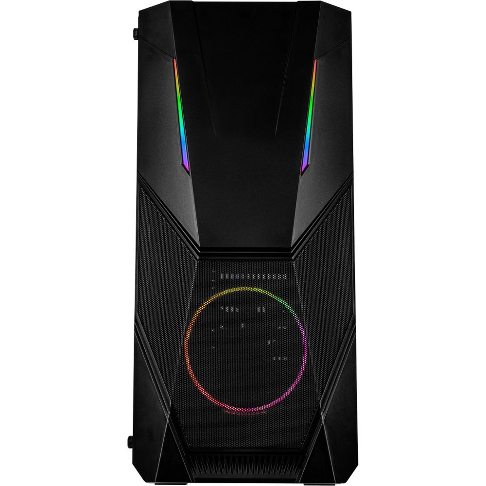 Inter-Tech IT-3303 Hornet RGB | Midi Tower Case | Zwart - Afbeelding 3