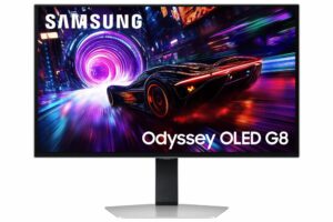 Samsung Odyssey G8 OLED 27" | 4K QD-OLED | 240Hz | 0.03ms | Gaming Monitor | Zilver