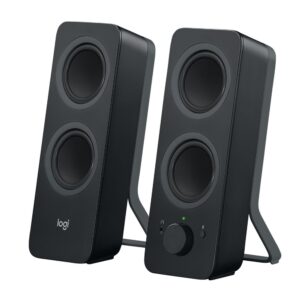 Logitech Z207 | 2.0 Bluetooth Luidsprekerset | 5W RMS | Draadloze Overgang | Zwart