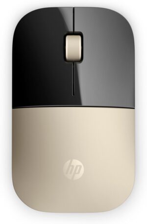 HP Z3700 | Draadloze Muis | Links- en Rechtshandig | RF | 1200 DPI | Goud