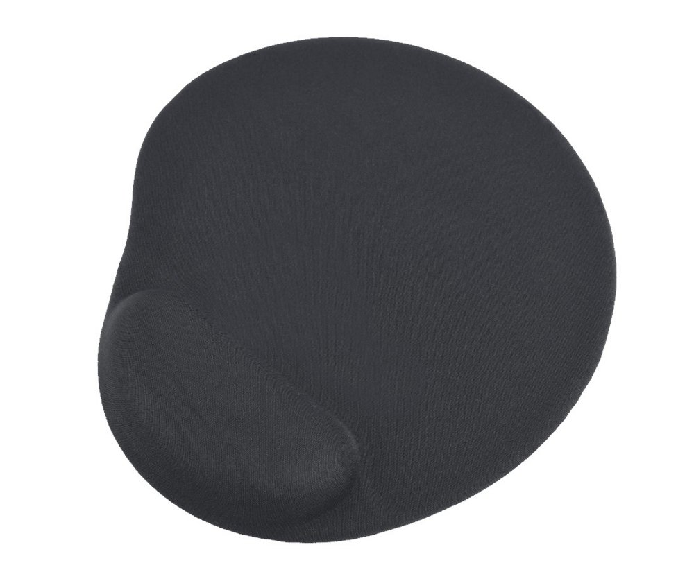 Gembird MP-GEL-BLACK | Ergonomische Muismat | Zwart