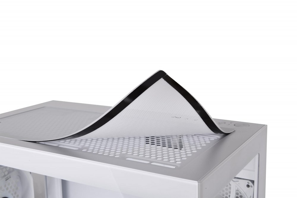 Thermaltake View 170 TG ARGB Snow | Micro Tower Case | Snow (CA-1Z4-00M6WN-00) - Afbeelding 5