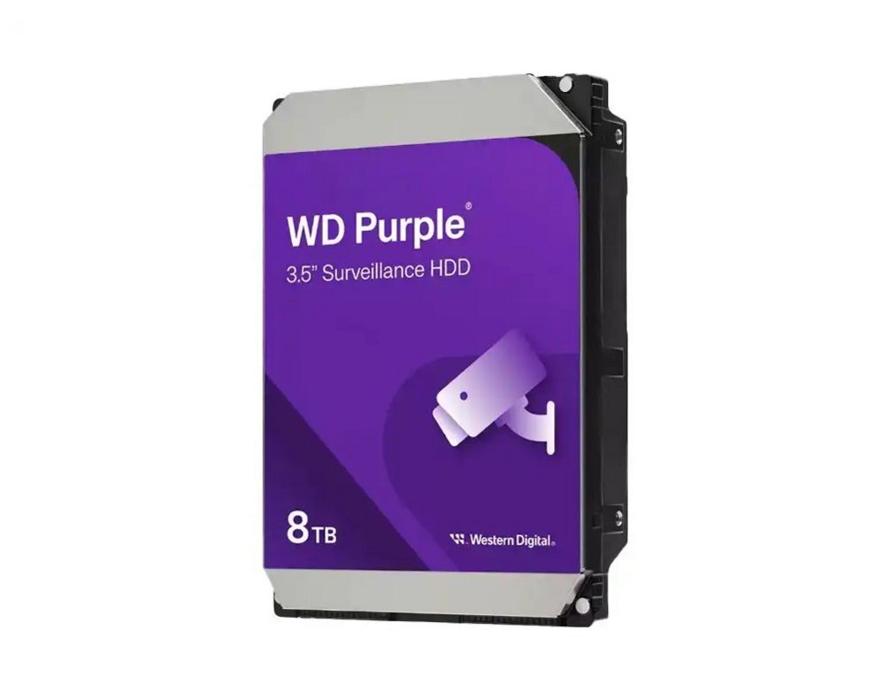 Seagate Purple Surveillance HDD 3.5" | 8TB SATA III | 5400RPM | Recertified