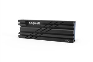 be quiet! MC1 | M.2 SSD Heatsink | Passieve Koeling | Aluminium | Zwart
