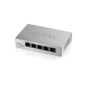 Zyxel GS1200-5 | Managed Switch | 5 Poorten | Gigabit Ethernet (10/100/1000 Mbps) | Zilver