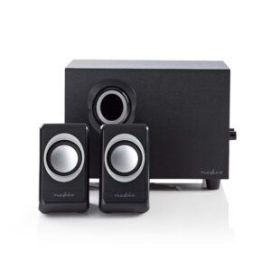 Nedis CSPR10021BK | 2.1 Luidsprekerset | 16W RMS | Zwart
