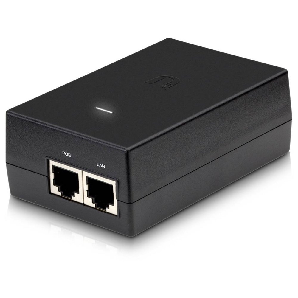 Ubiquiti Networks POE-48-24W | PoE Adapter & Injector | 48V | 24W | Fast Ethernet