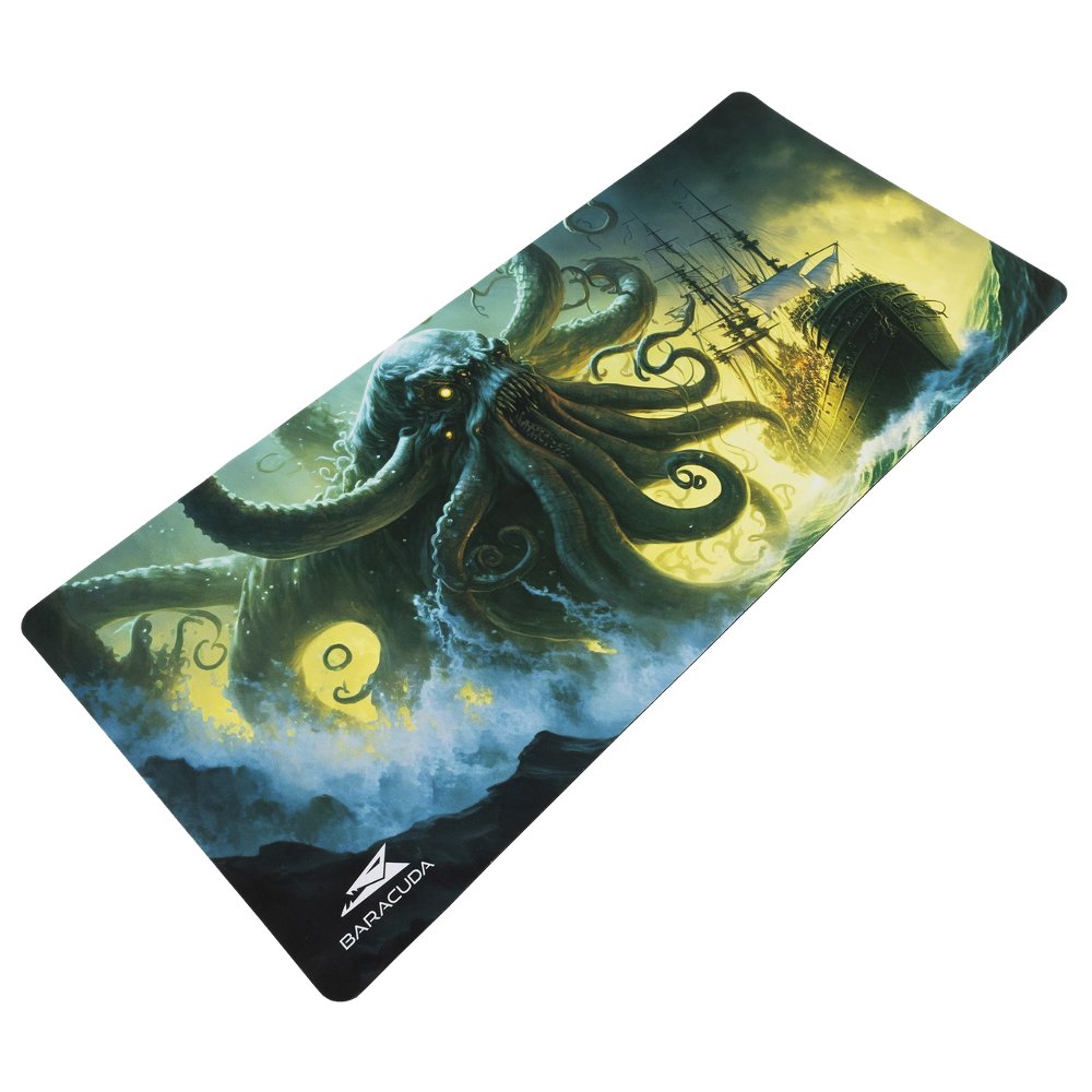 Baracuda DARKWATER | Gaming Mousepad | 75x35cm | Anti-slip - Afbeelding 3