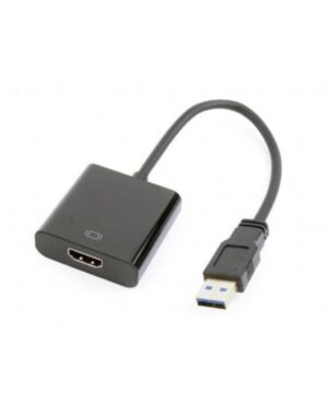 Gembird grafische adapter | USB naar HDMI | 1920 x 1080 pixels | Zwart | A-USB3-HDMI-02