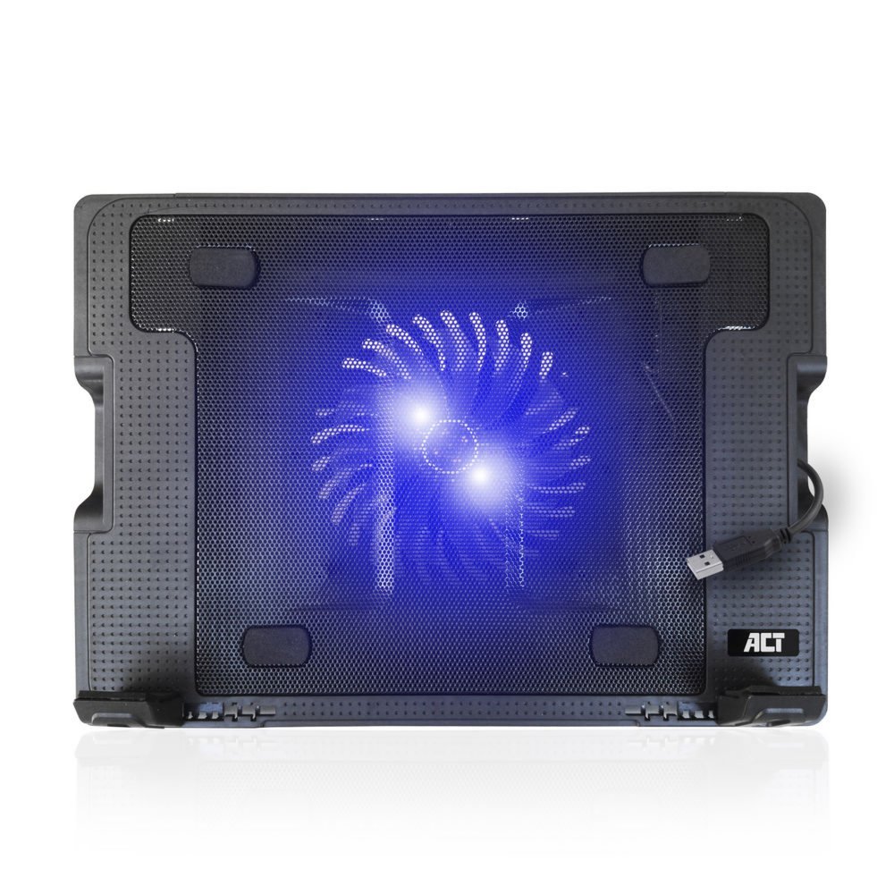 ACT AC8110 | Notebook Cooling Pad | 43,9 cm (17.3") | 1000 RPM | Zwart - Afbeelding 4