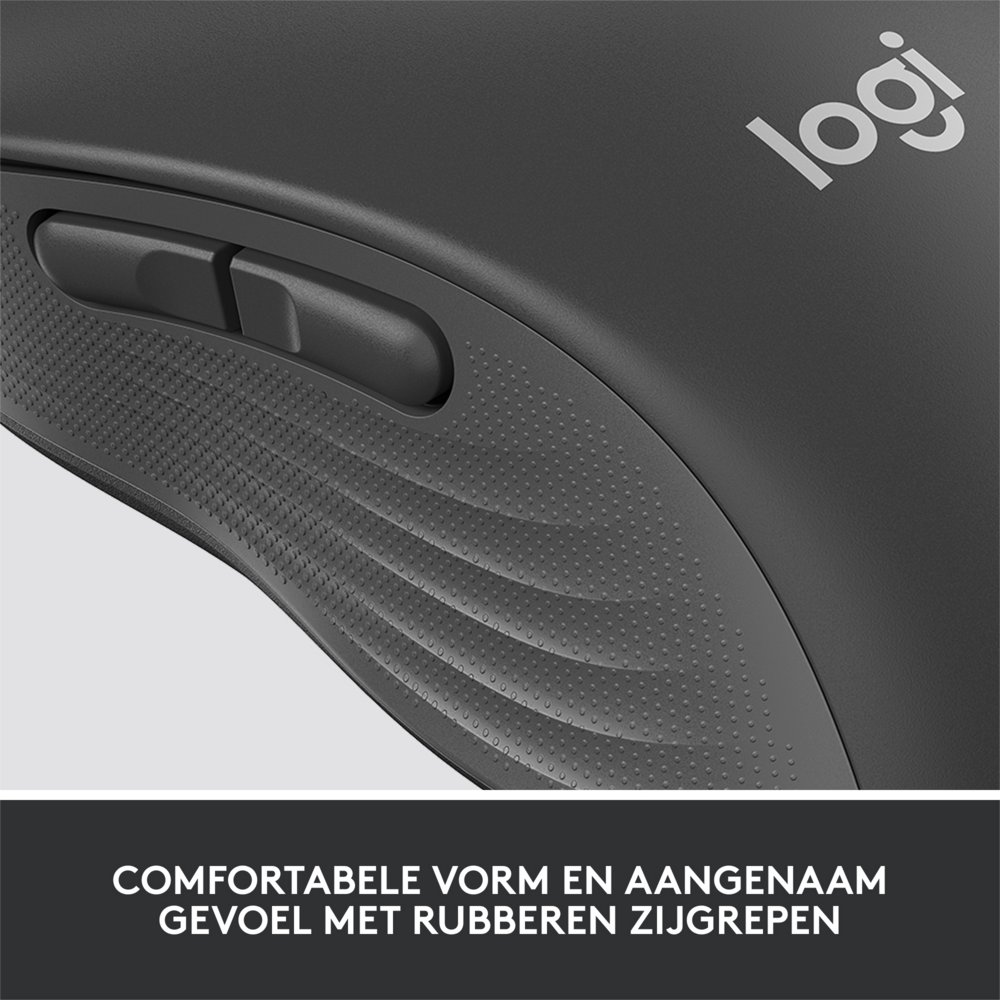 Logitech Signature M650 for Business | Draadloze Muis | Rechtshandig | RF + Bluetooth | 4000 DPI | Grafiet - Afbeelding 14