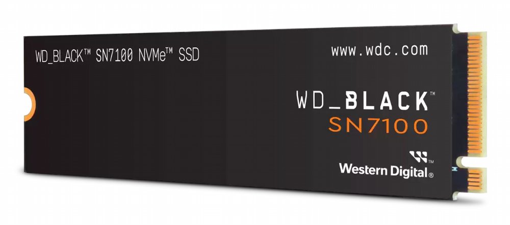 Western Digital Black SN7100 | 1TB NVMe SSD | M.2 Gen4 | 5.150MB/s Lezen | 4.900MB/s Schrijven