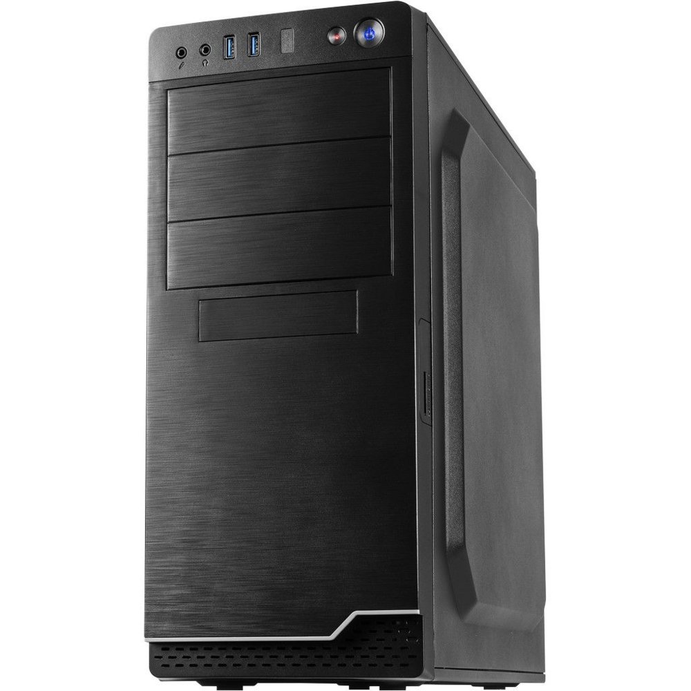 Inter-Tech IT-5916 | Midi Tower Case | 500 Watt Voeding | Zwart - Afbeelding 4