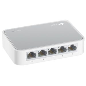 TP-Link TL-SF1005D | Unmanaged Switch | 5-poorts Fast Ethernet (10/100 Mbps) | Wit