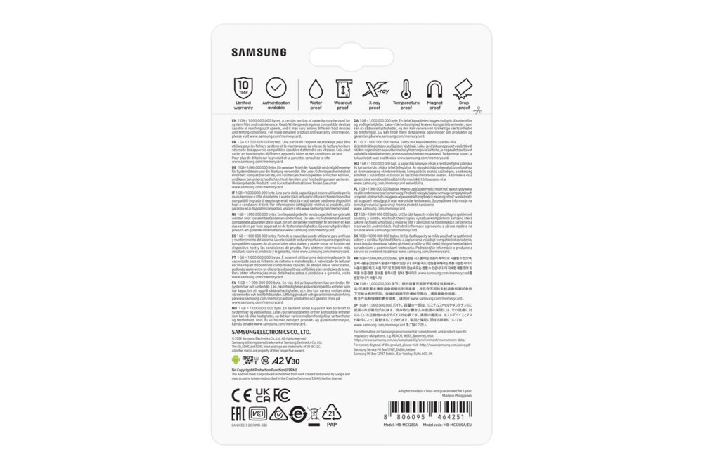 Samsung EVO Plus | MicroSDXC | 128GB | Class 10 | UHS-I U3 | Betrouwbare Opslag - Afbeelding 11