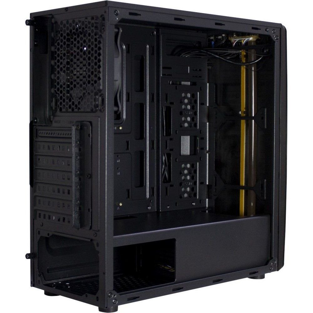 Inter-Tech Thunder Blue Light | Midi Tower Case | Zwart | RENEWED - Afbeelding 5