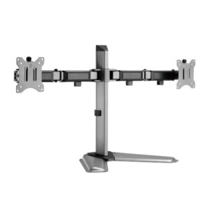 White Shark TUTANKHAMUN | Monitor-bureaustand | Tot 32" | Max 9kg | VESA 100x100 | 2 Monitoren