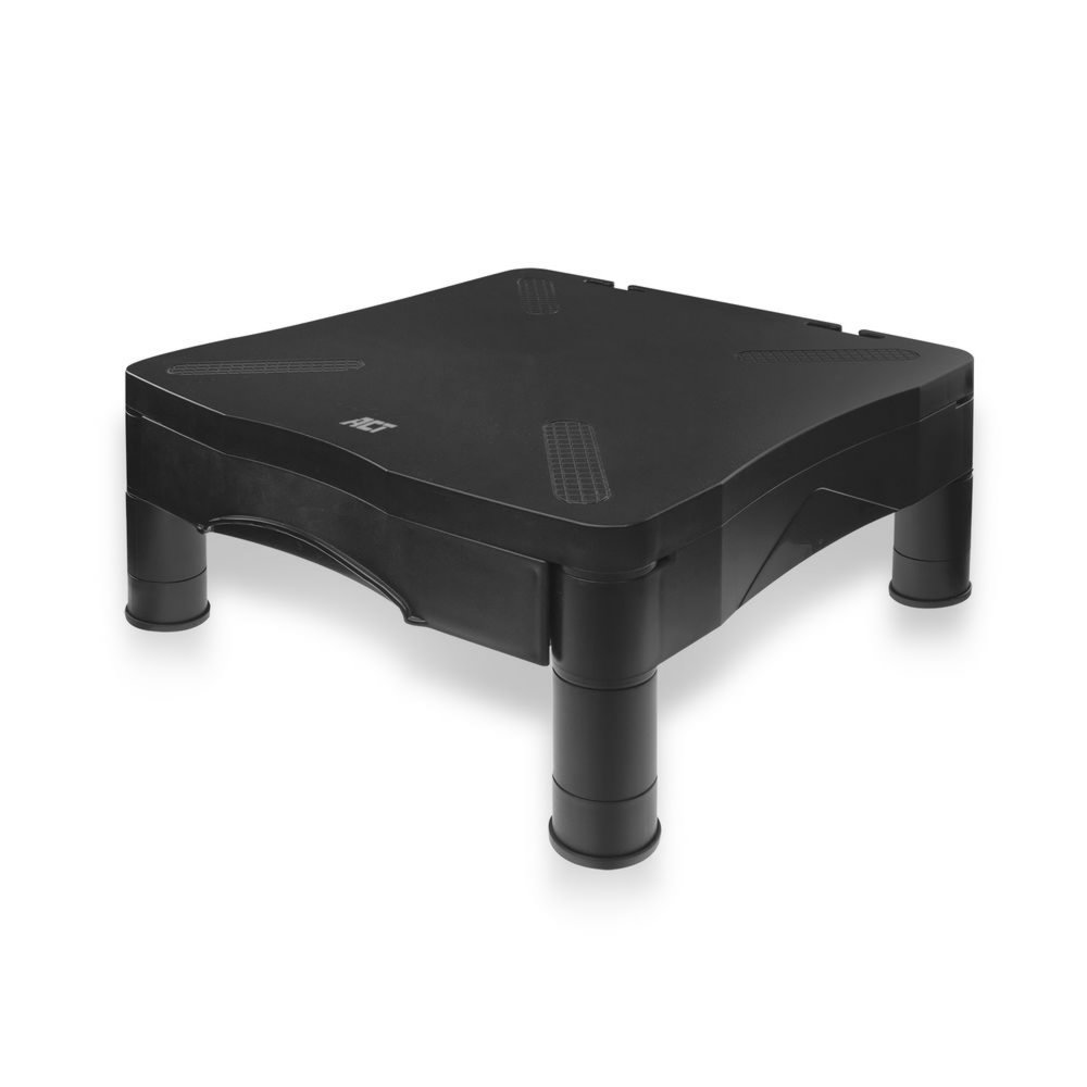 ACT AC8205 | Verhogingsset voor Monitorstandaard AC8200 | 5 cm Verhogen | Set van 4 Poten | Zwart - Afbeelding 3