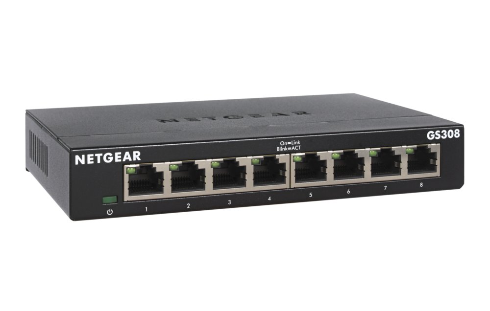NETGEAR GS308-300PES | Unmanaged L2 | Gigabit Ethernet (10/100/1000 Mbps) - Afbeelding 3