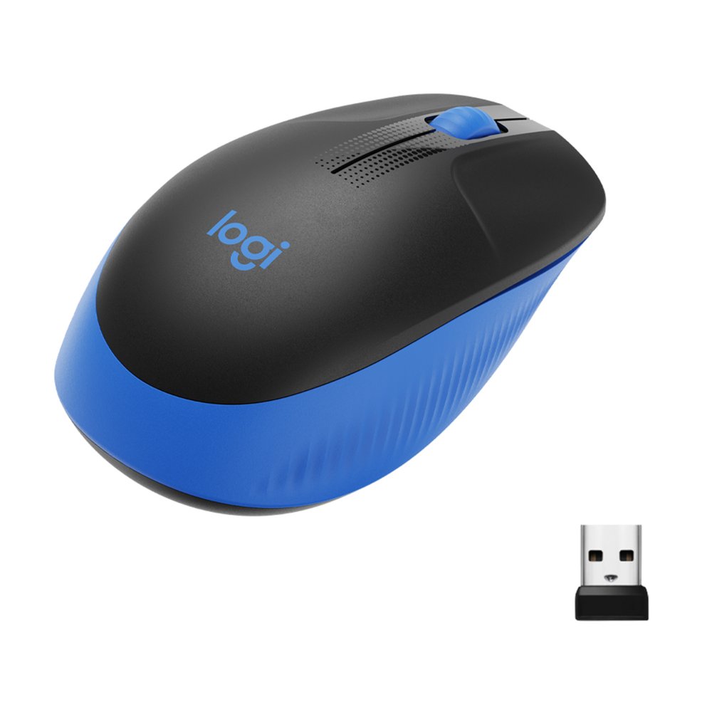 Logitech M190 | Draadloze Muis | Links- en Rechtshandig | RF | 1000 DPI | Zwart/Blauw - Afbeelding 13