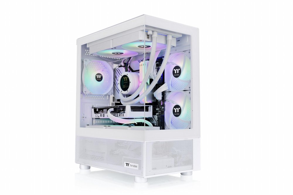 Thermaltake View 170 TG ARGB Snow | Micro Tower Case | Snow (CA-1Z4-00M6WN-00) - Afbeelding 3