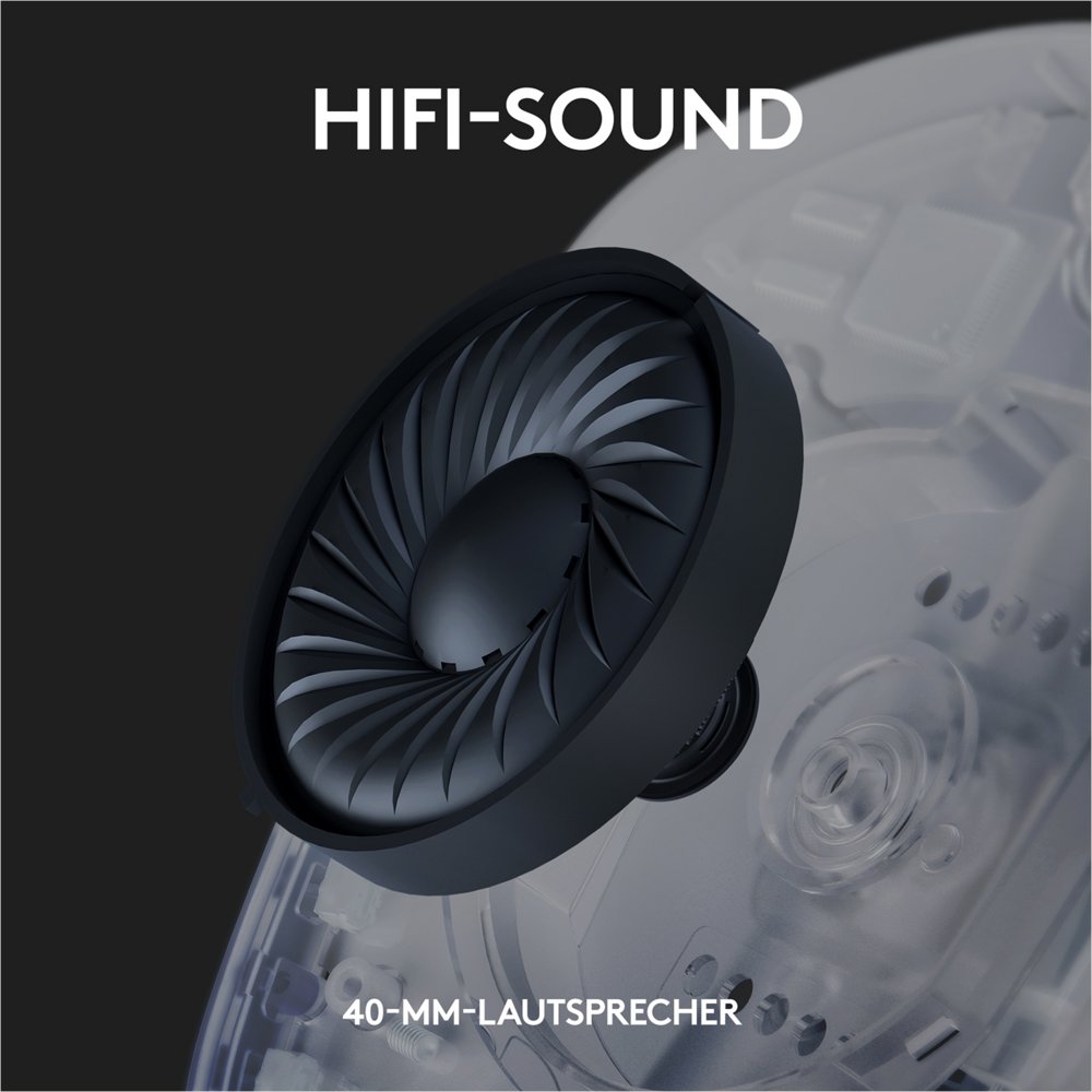 Logitech G G435 | Draadlooze Over-ear Gaming Headset | Bluetooth & USB-A Receiver | Wit/Lilac - Afbeelding 23