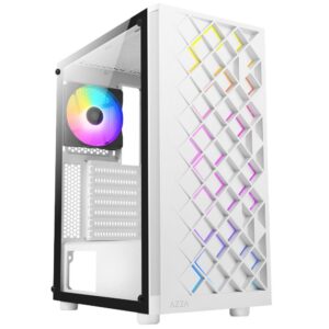 Azza Spectra RGB | Midi Tower Case | Wit
