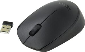 Logitech B170 | Draadloze Muis | Links- en Rechtshandig | RF | 1000 DPI | Zwart