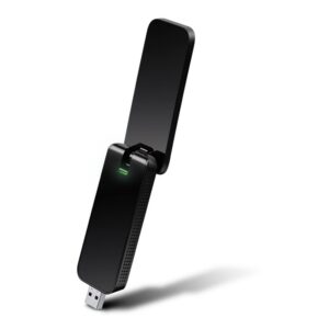 TP-Link AC1300 | Wi-Fi 5 Dual-band USB-adapter | 400 Mbps 2,4 GHz / 867 Mbps 5 GHz | USB 3.0 | Zwart