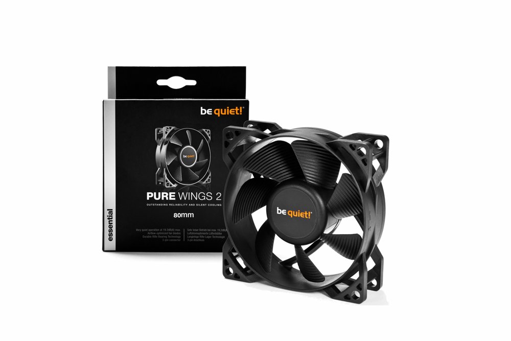 be quiet! Pure Wings 2 | 80mm Case Fan - Afbeelding 3
