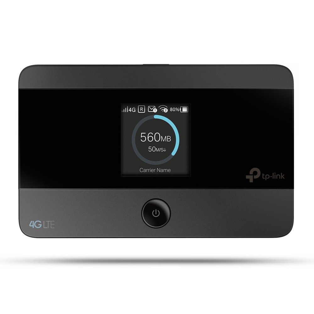 TP-Link M7350 | Mobiele WiFi (4G LTE) Router | 150 Mbit/s | Zwart