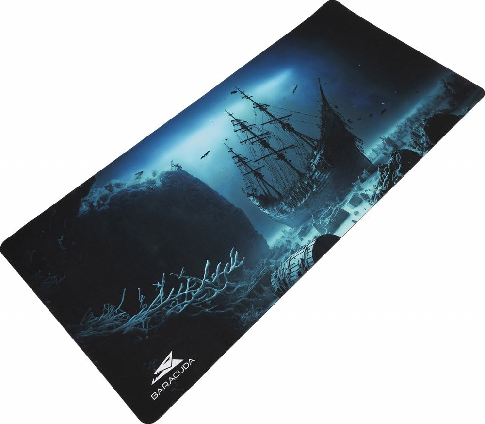 Baracuda LEVIATHAN | Gaming Mousepad | 75x35cm | Anti-slip - Afbeelding 4