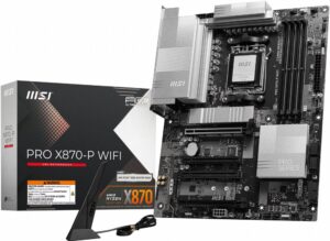 MSI PRO X870-P WIFI | Socket AM5 | AMD X870 | 4xDDR5 | ATX | Moederbord