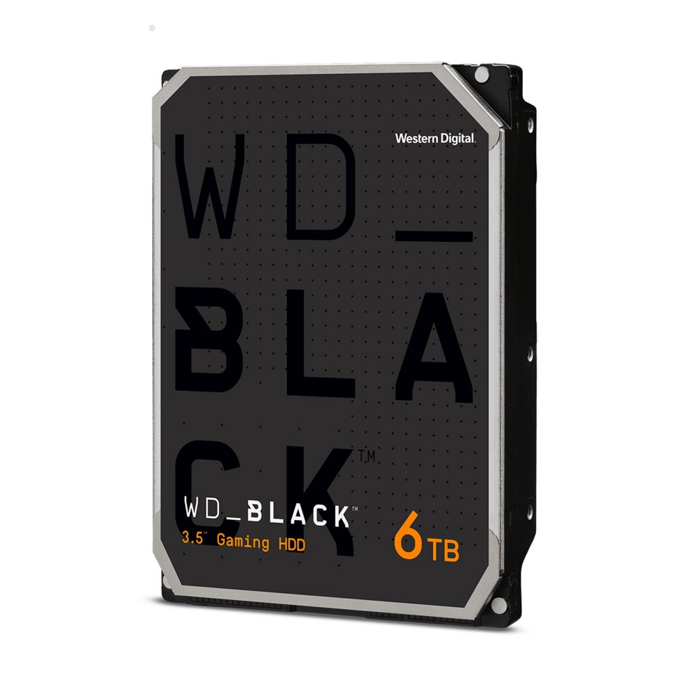 Western Digital Black Gaming HDD 3.5" | 6TB SATA III | 7200RPM