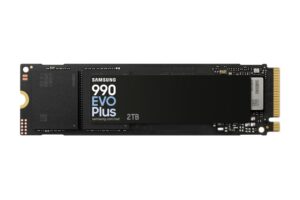 Samsung 990 EVO Plus | 2TB NVMe SSD | M.2 Gen4 | 7.250MB/s Lezen | 6.300MB/s Schrijven