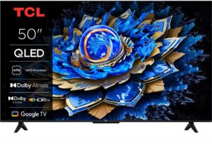 TCL 50T69C | 50" 4K Ultra HD QLED | 60Hz | Google TV | Dolby Vision | HDMI 2.1 | Smart TV | OPEN BOX