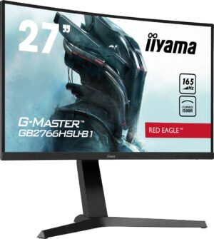 iiyama G‑Master GB2766HSU 27" Curved Gaming Monitor – 165Hz | 1ms | Full HD REFURBISHED A-GRADE