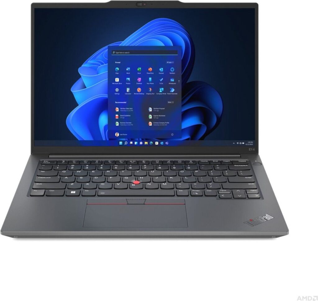 Lenovo Thinkpad E14 Gen 5 | AMD Ryzen 3 7330U 2,3GHz | 8GB RAM | 256GB M.2 | Win11 PRO  | QWERTY