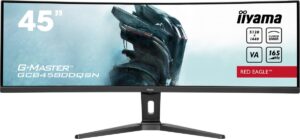 iiyama G‑Master GCB4580DQSN 45" Super Ultrawide Curved Gaming Monitor – 165Hz | DQHD | 0.8ms REFURBISHED A-GRADE