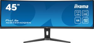 iiyama ProLite XCB4594DQSU‑B1 45" Super Ultrawide Curved Monitor – DQHD | 32:9 | USB‑C REFURBSHIED A-GRADE
