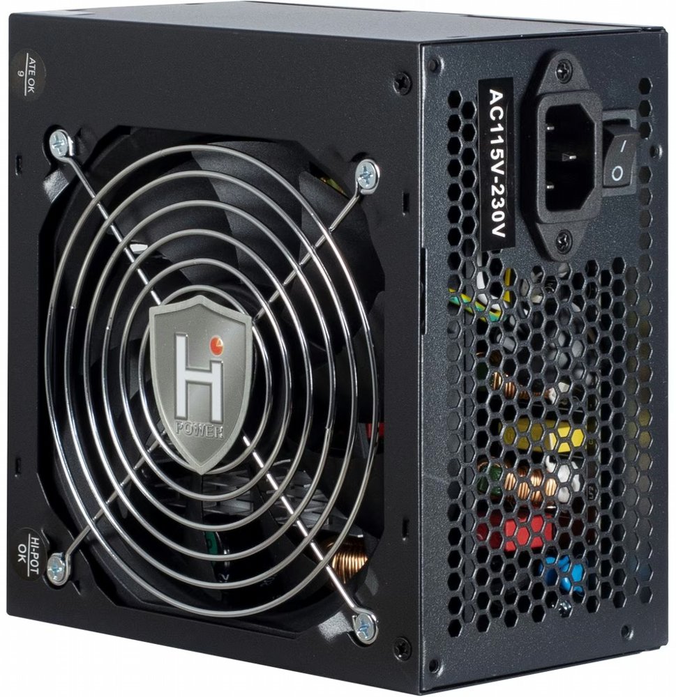 Inter-Tech HiPower SP-550 | 550 Watt ATX PSU | Niet Modulair | Power Supply | Voeding - Afbeelding 3