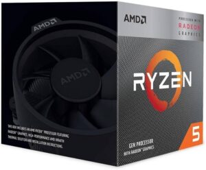 AMD Ryzen 5 3400G | 4 Core | 3,7 (4,2GHz Turbo) | AM4 | Processor | CPU